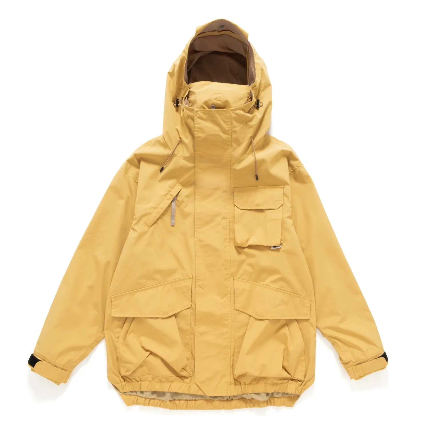 (JK358) Detachable Face Mask Mountain Parka