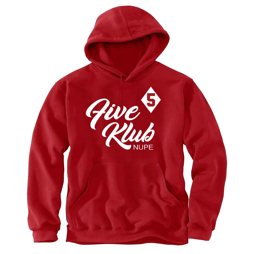 Kappa Alpha Psi Custom Klub Hooded Pullover (Krimson)