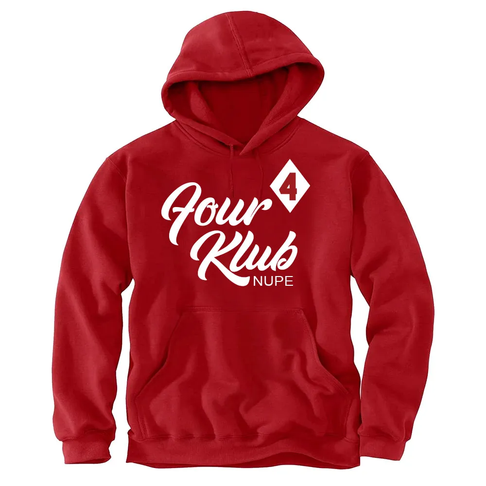 Kappa Alpha Psi Custom Klub Hooded Pullover (Krimson)