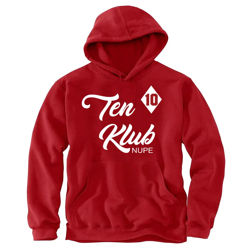 Kappa Alpha Psi Custom Klub Hooded Pullover (Krimson)