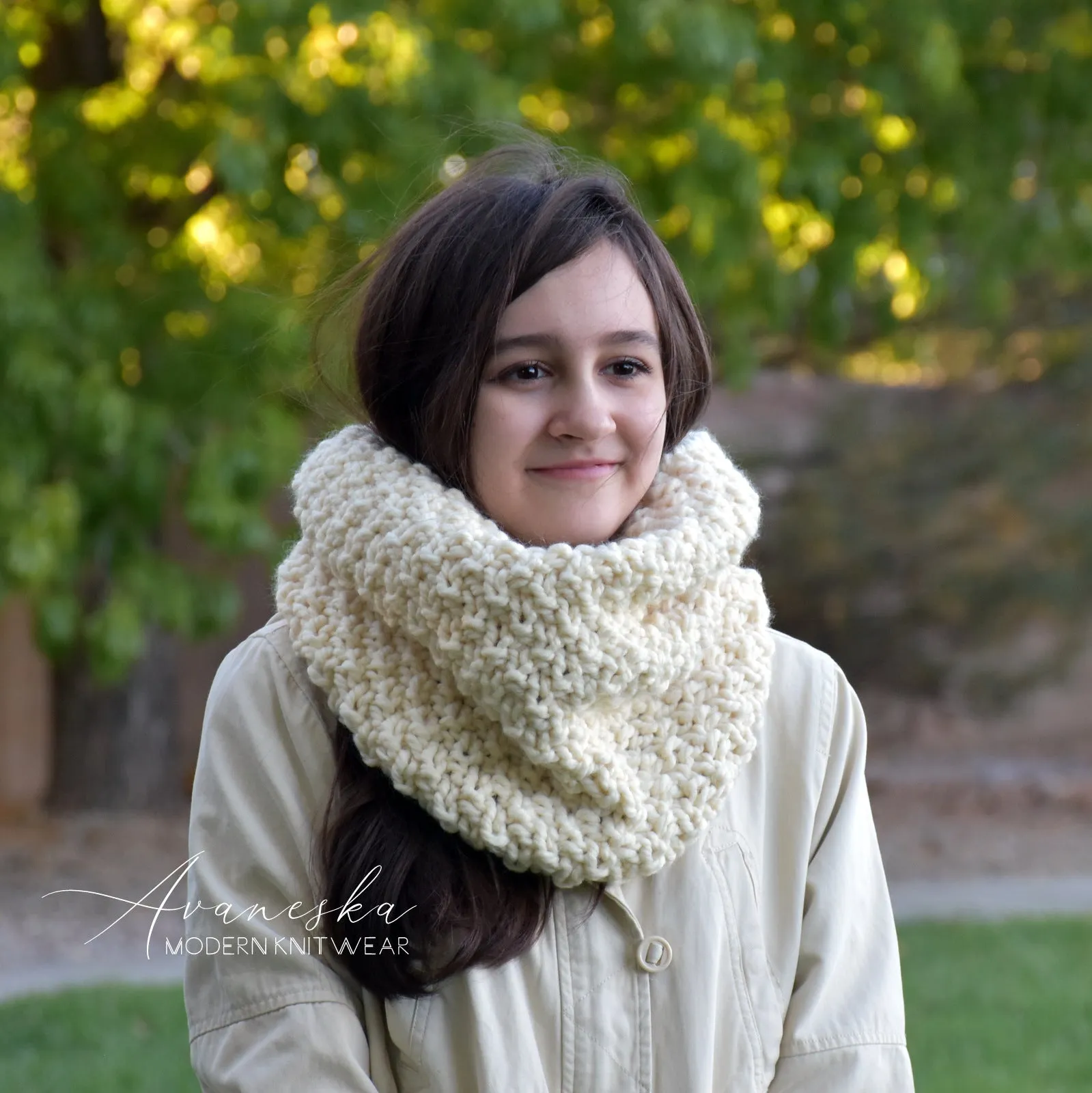 Knit Chunky Scarf | THE SEATTLE