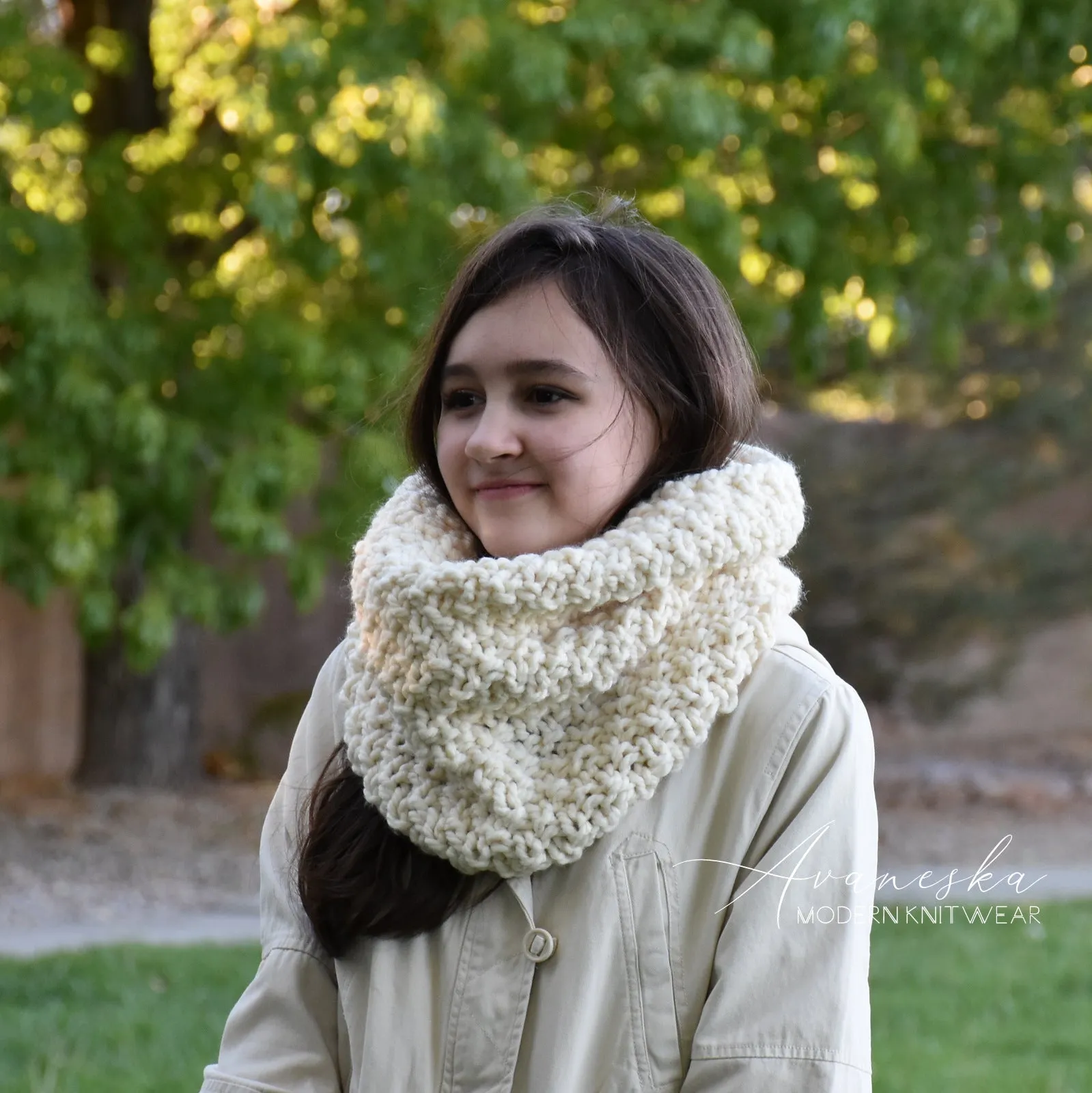 Knit Chunky Scarf | THE SEATTLE