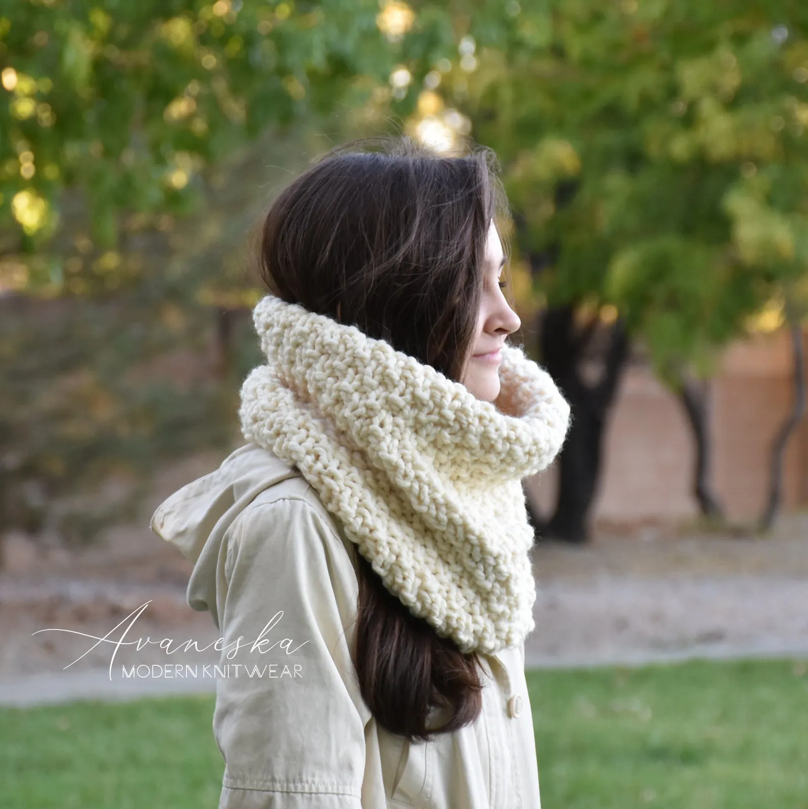 Knit Chunky Scarf | THE SEATTLE