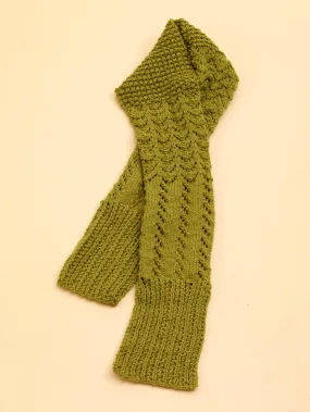 Lace Sampler Scarf (Knit)