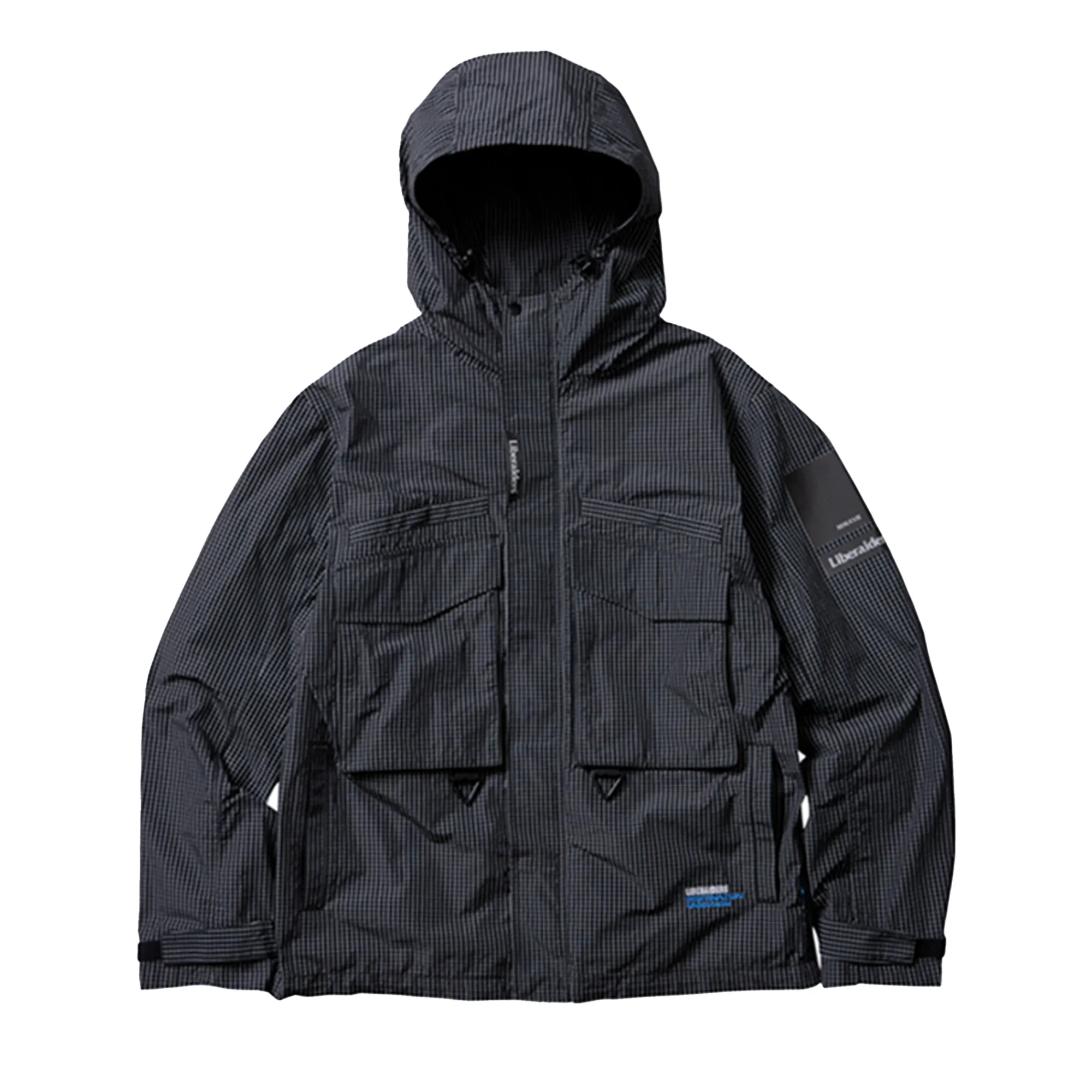 Liberaiders Grid Cloth Parka Black