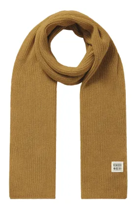 LONDON - GOTS Organic Cotton Scarf Camel