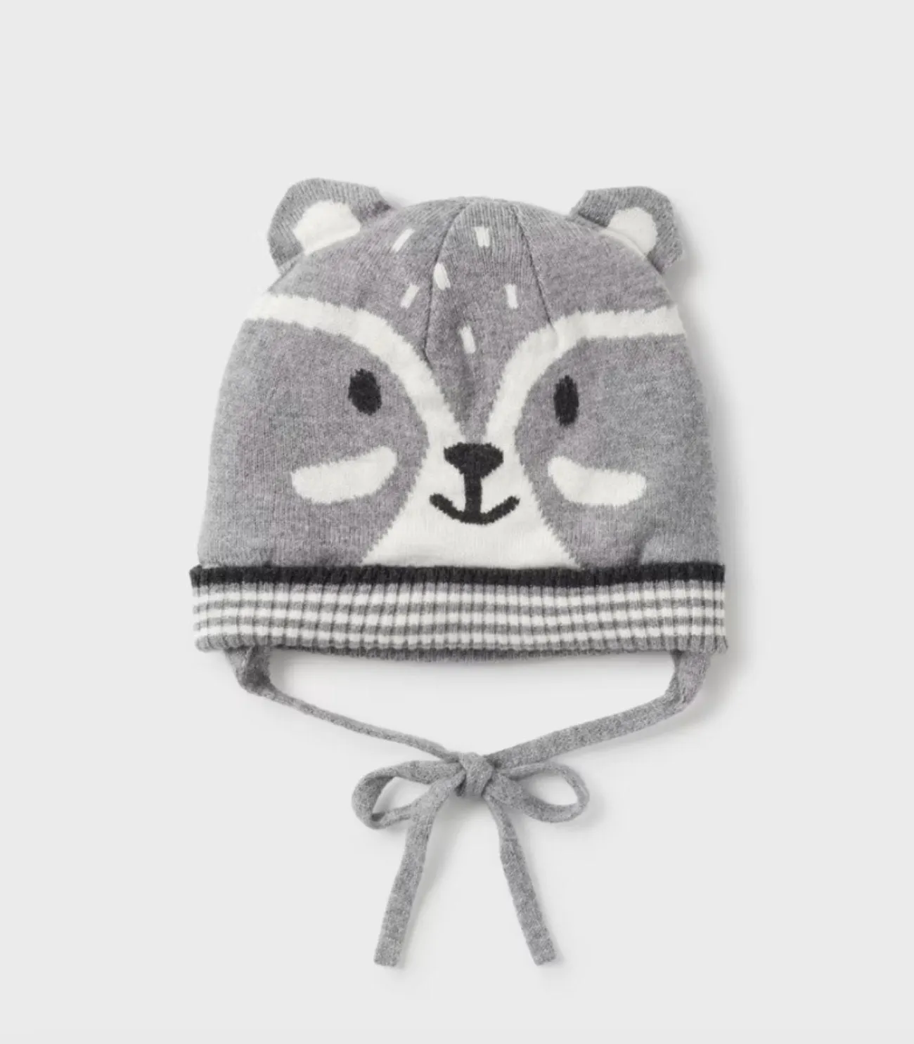 Mayoral Baby & Toddler Boys Knit Raccoon Hat - 2 Color Option