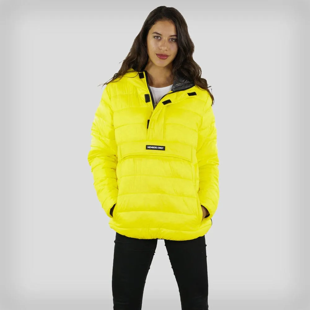 Members Only Women's Popover Puffer Oversized Jacket