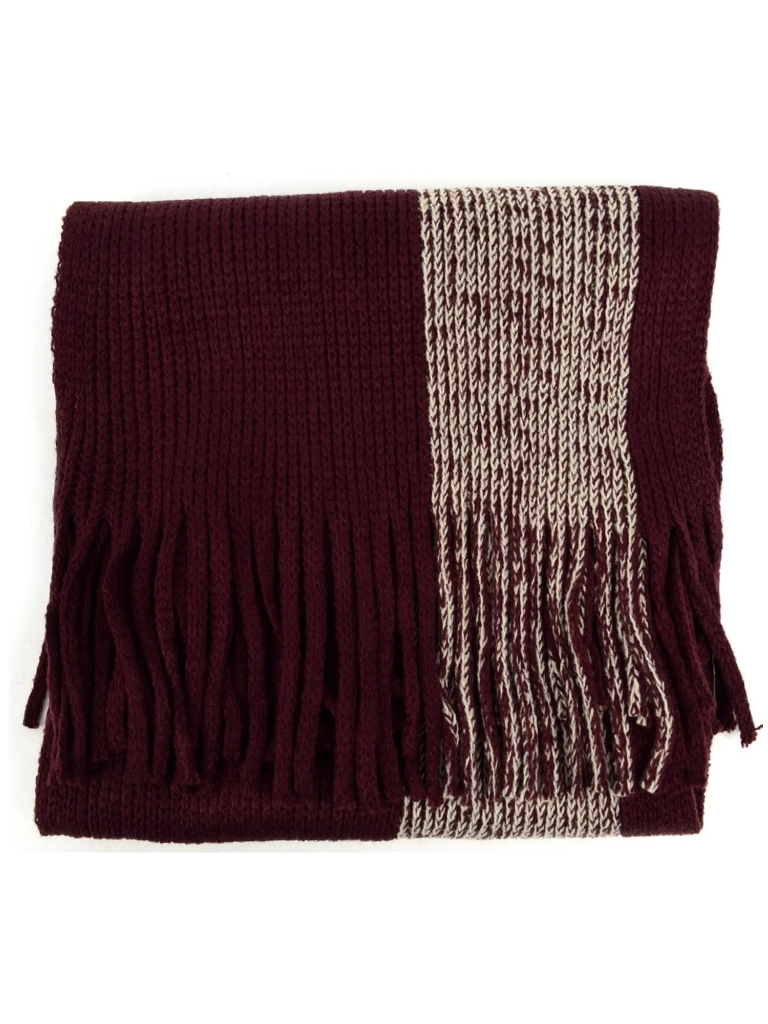 Men's Acrylic Knit Scarf and Hat Set