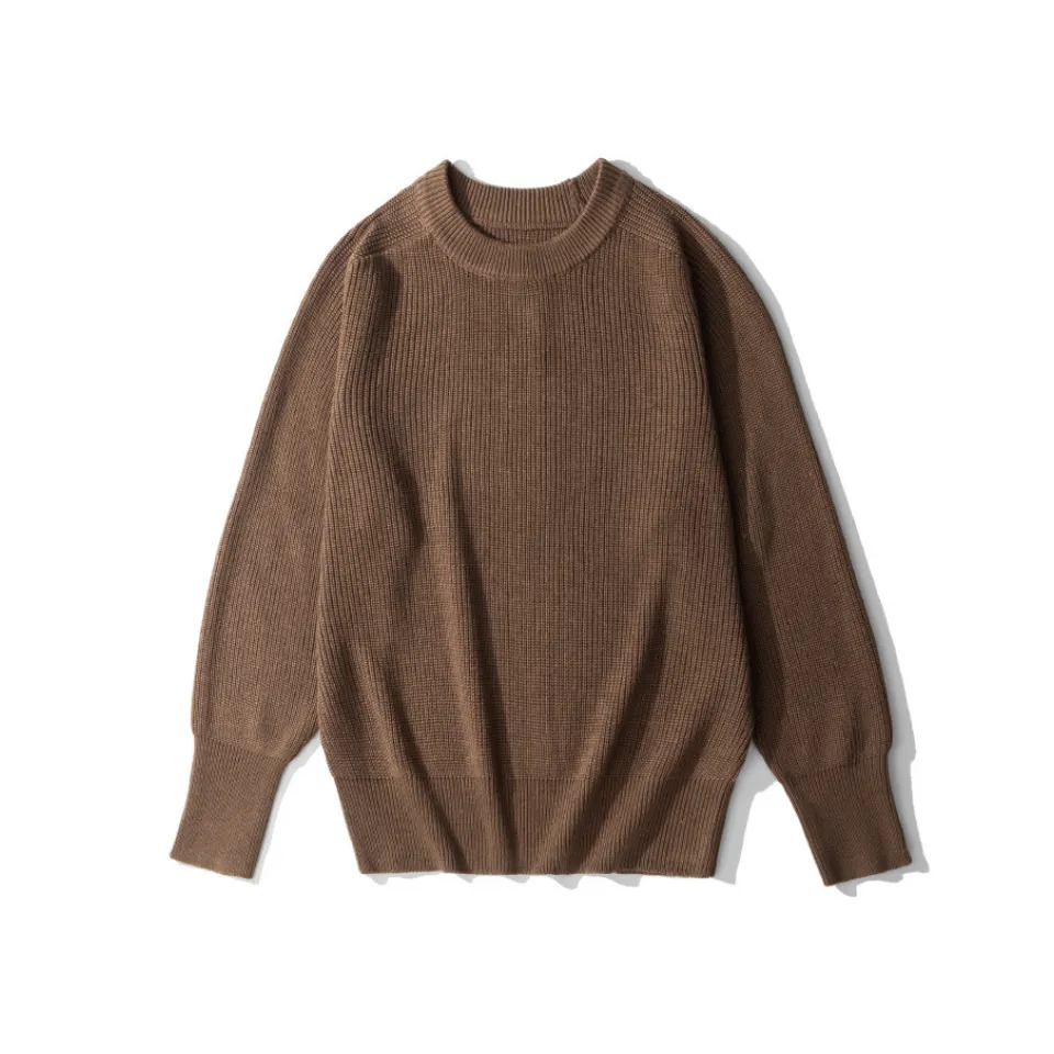 Men's Crew Neck Wool Sweater