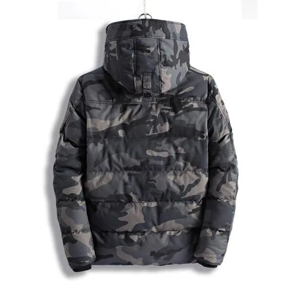 Men's Fitted Camouflage Jacket