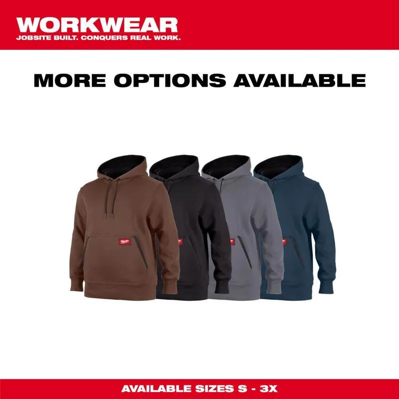 Milwaukee M Banded Sleeve Men's Hooded Hoodie Black