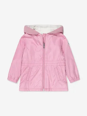 Moncler Enfant Baby Girls Messein Long Parka in Pink