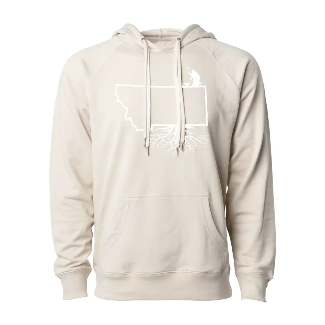 MT Roots Fish Lightweight Pullover Hoodie (Unisex)