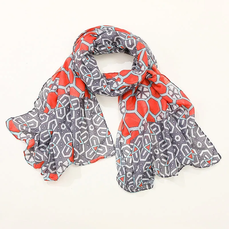 MYP06 printed hijab scarf