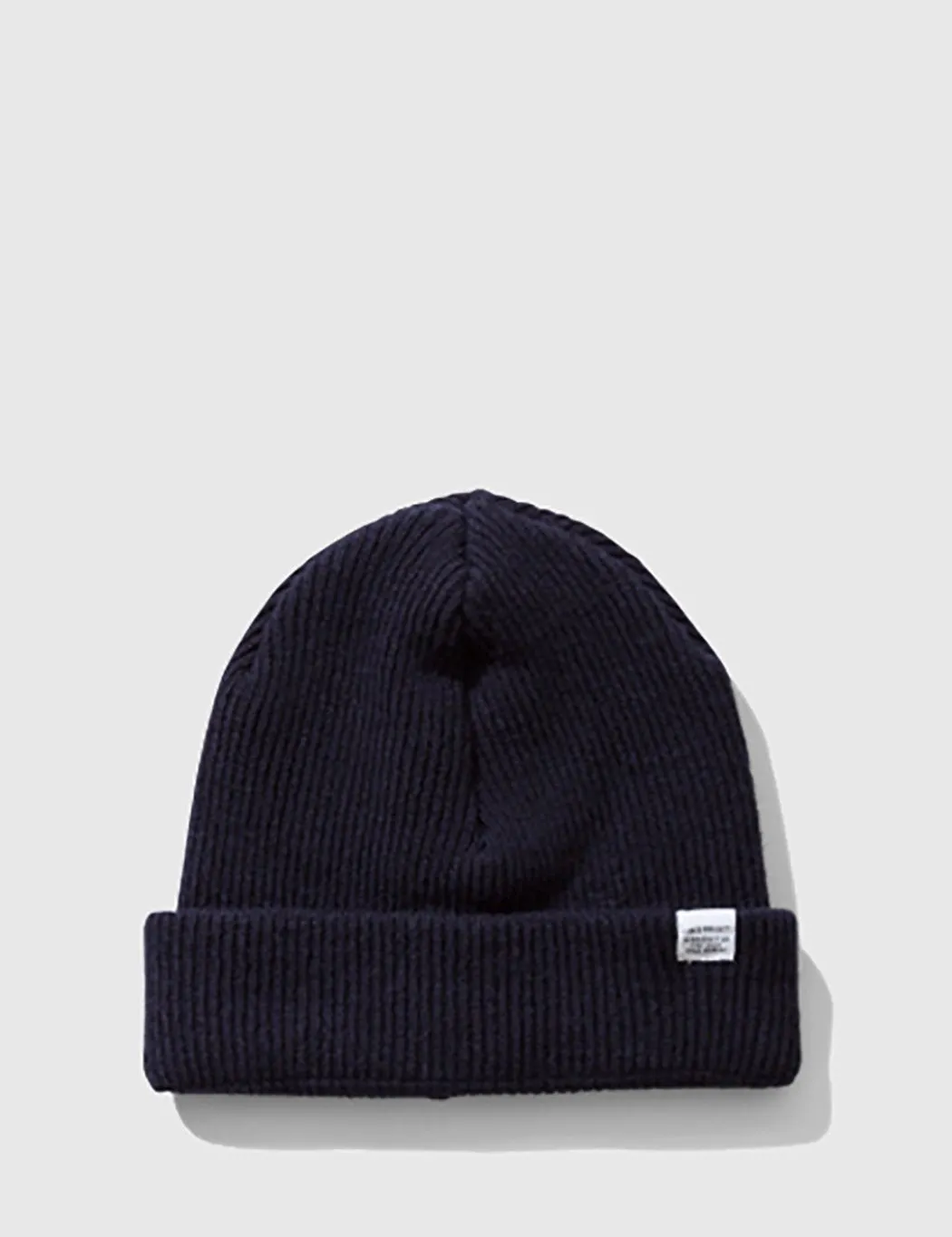 Norse Projects Norse Beanie Hat - Navy Blue