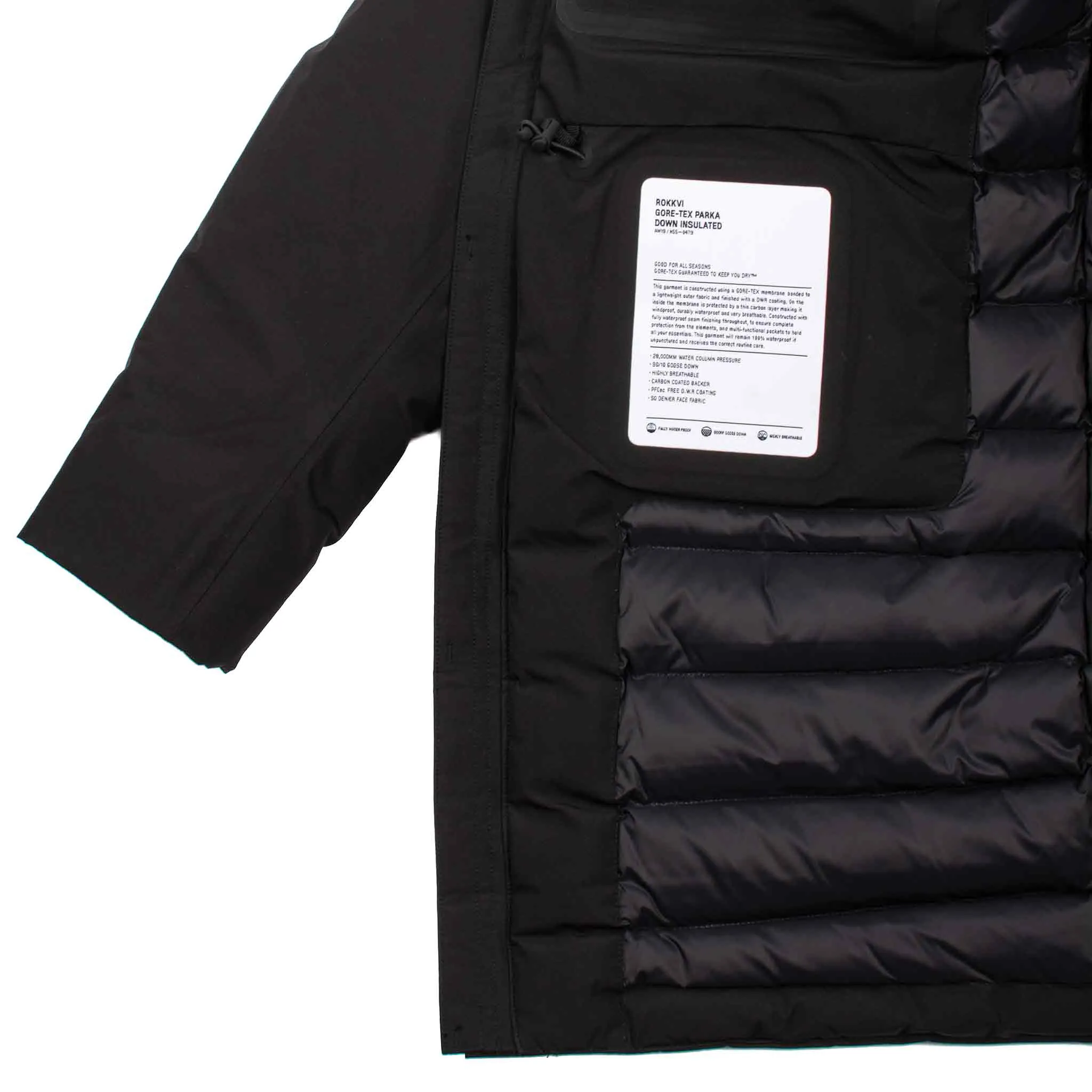 Norse Projects Rokkvi 5.0 Gore-Tex Black