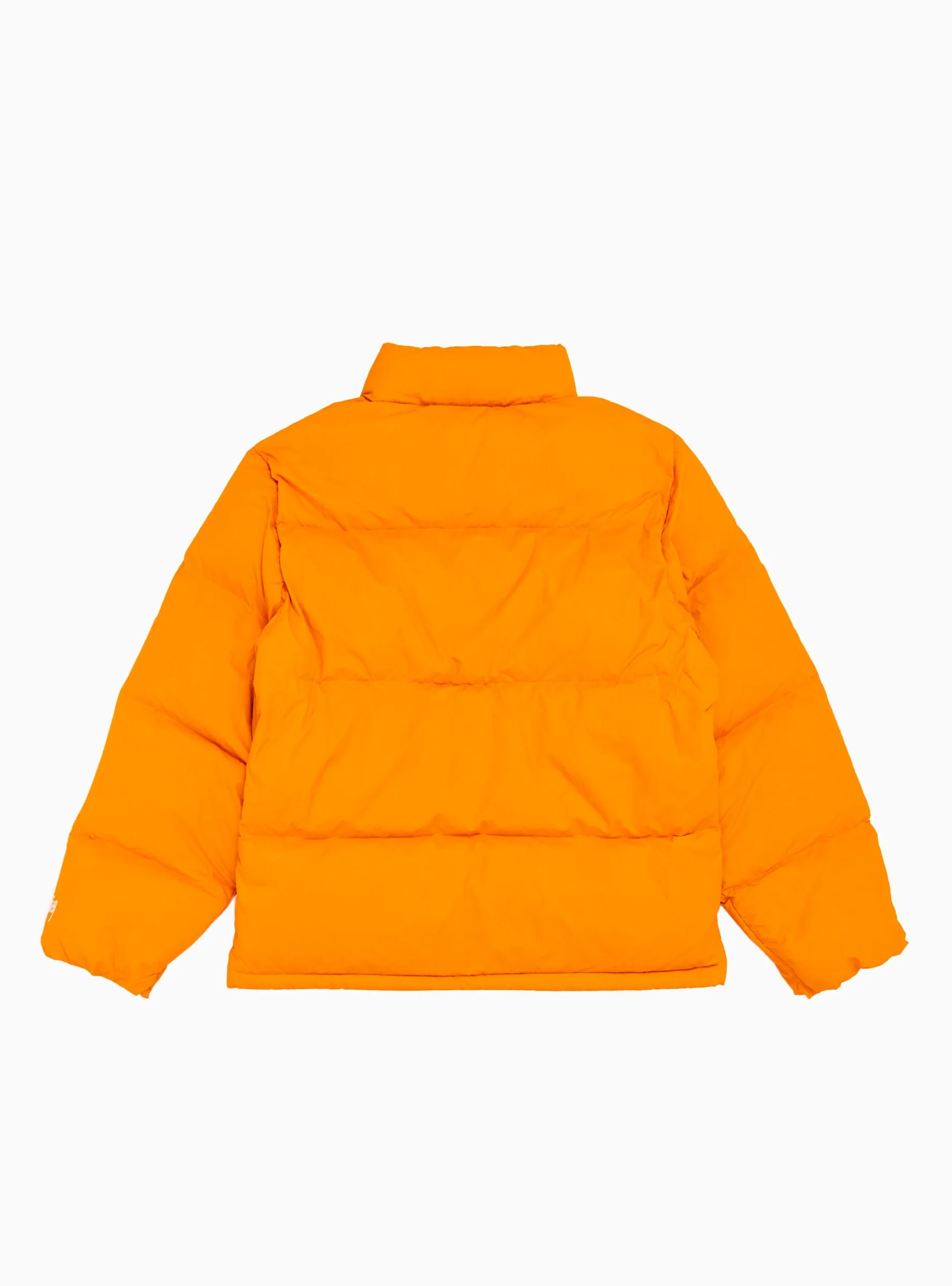 Nylon Down Puffer Jacket Orange