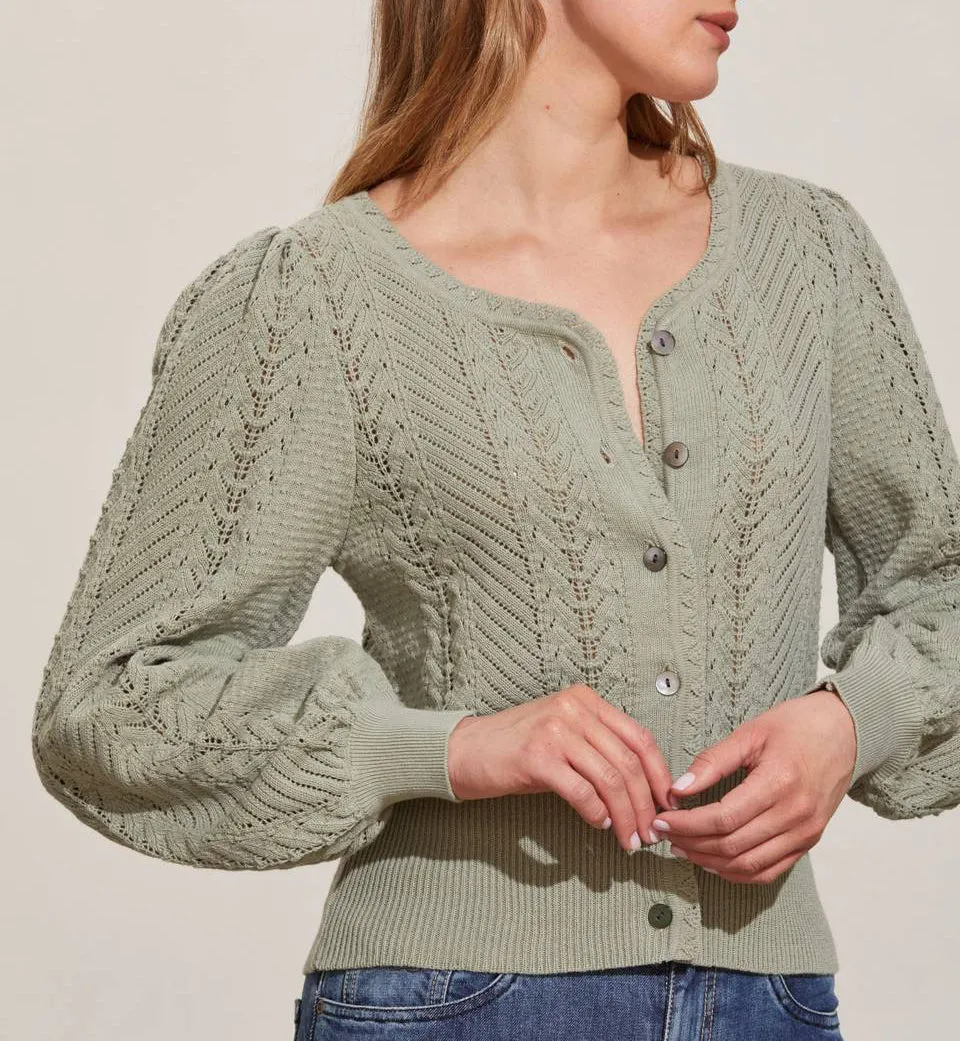 Odd Molly Soraya Meadow Green Cardigan