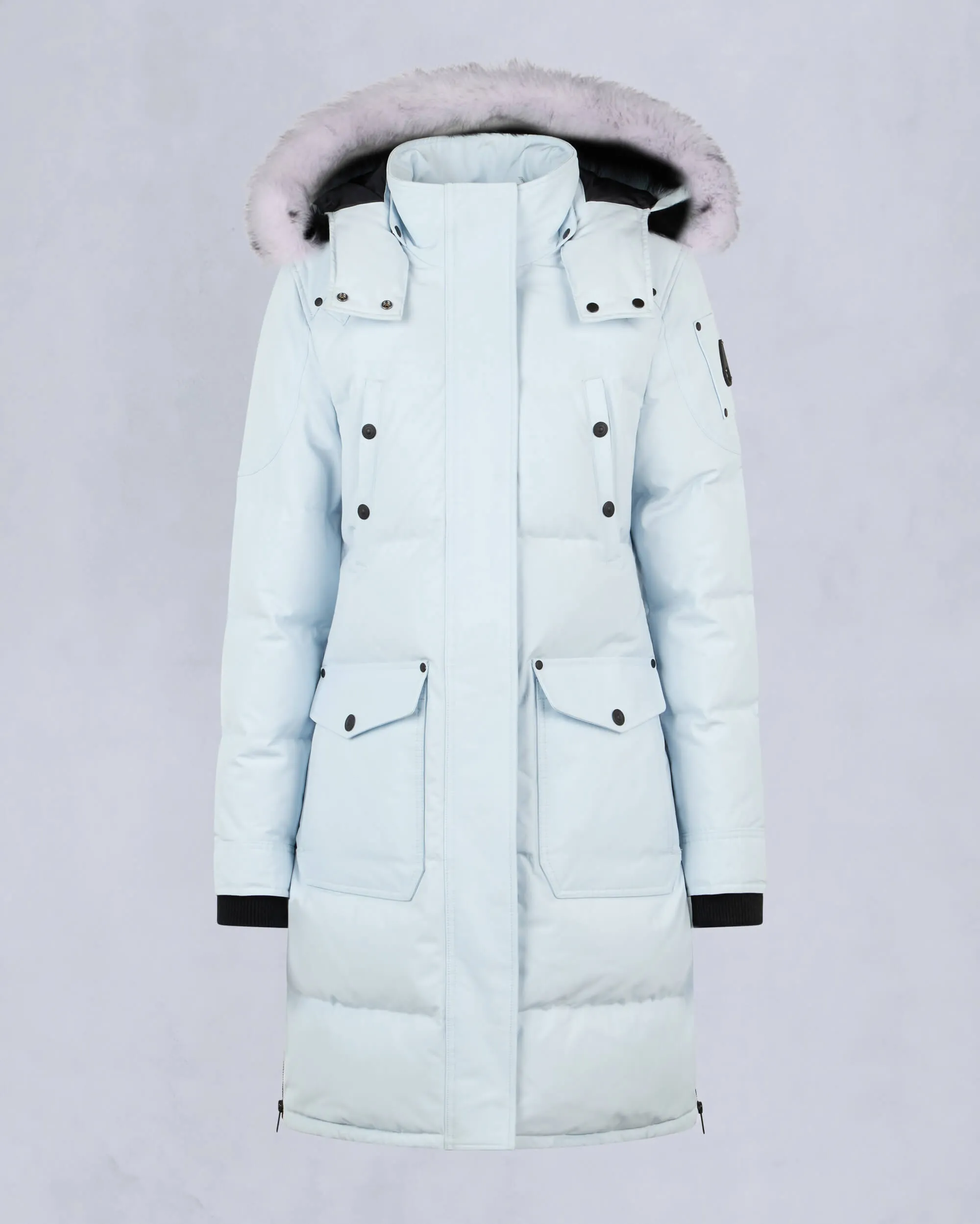 ONYX SHEARLING CAUSAPSCAL PARKA