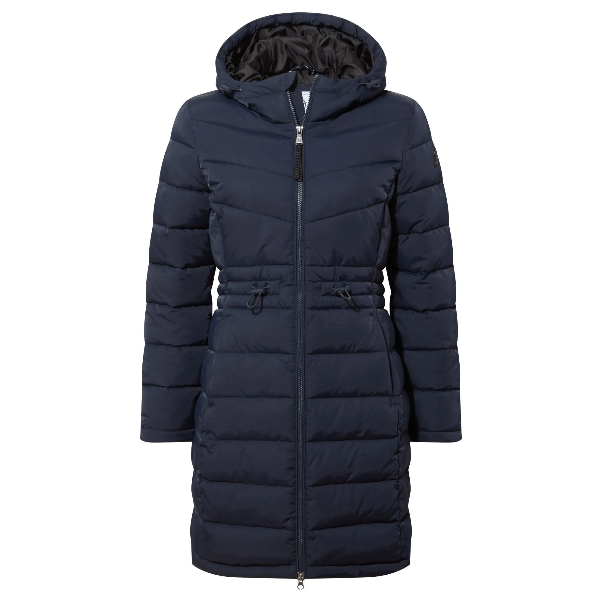 Orton Womens Padded Parka - Dark Indigo