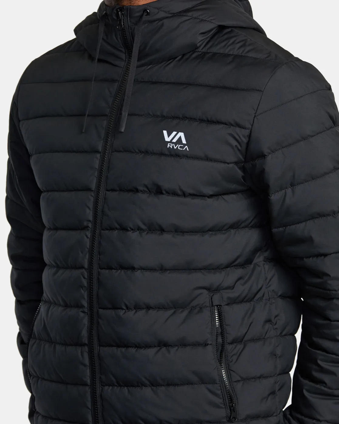 Packable Puffa Puffer Jacket - Black