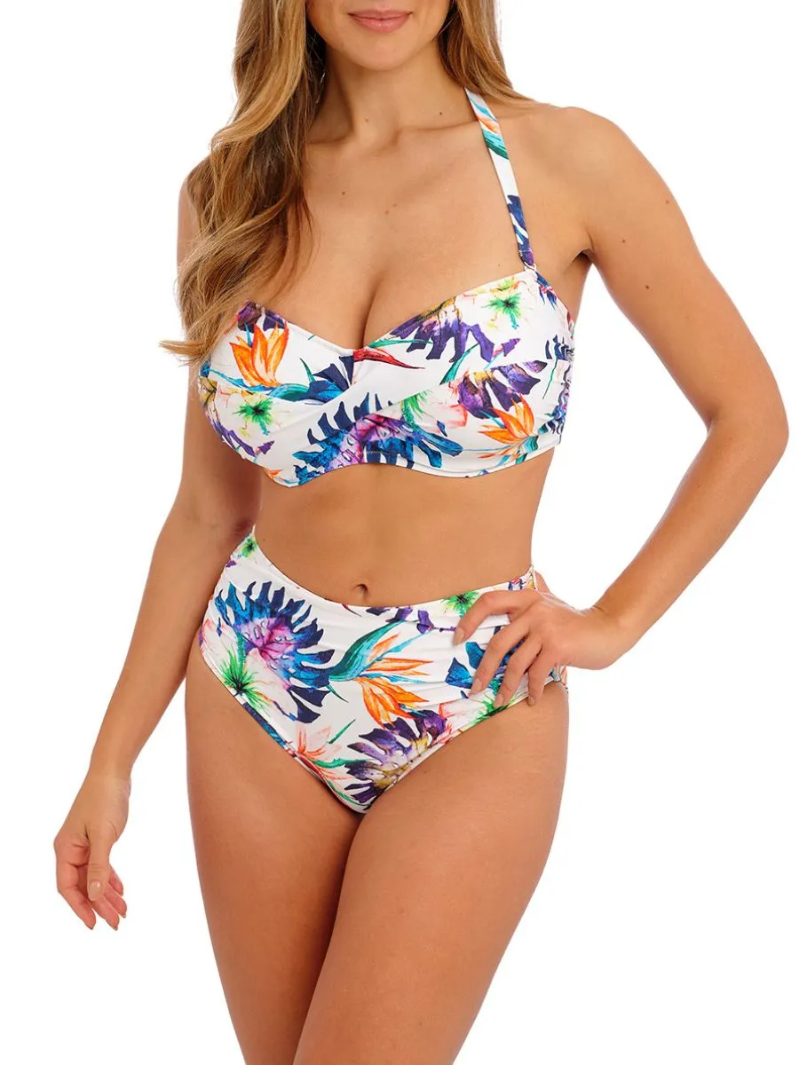 Paradiso Twist Bandeau Bikini Top - Multi