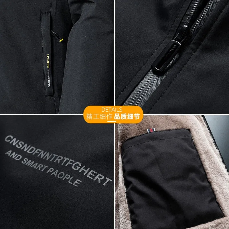 Parka Fleece Thick Winter Jacket