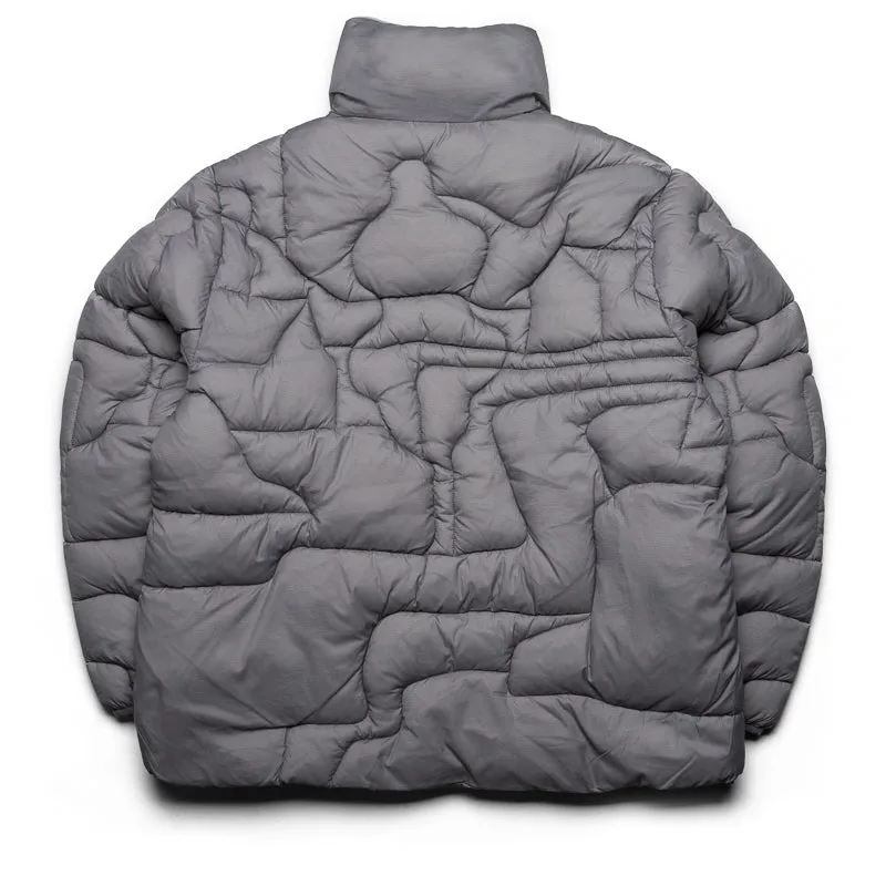 Parra Boring Village Puffer Jacket - Grey