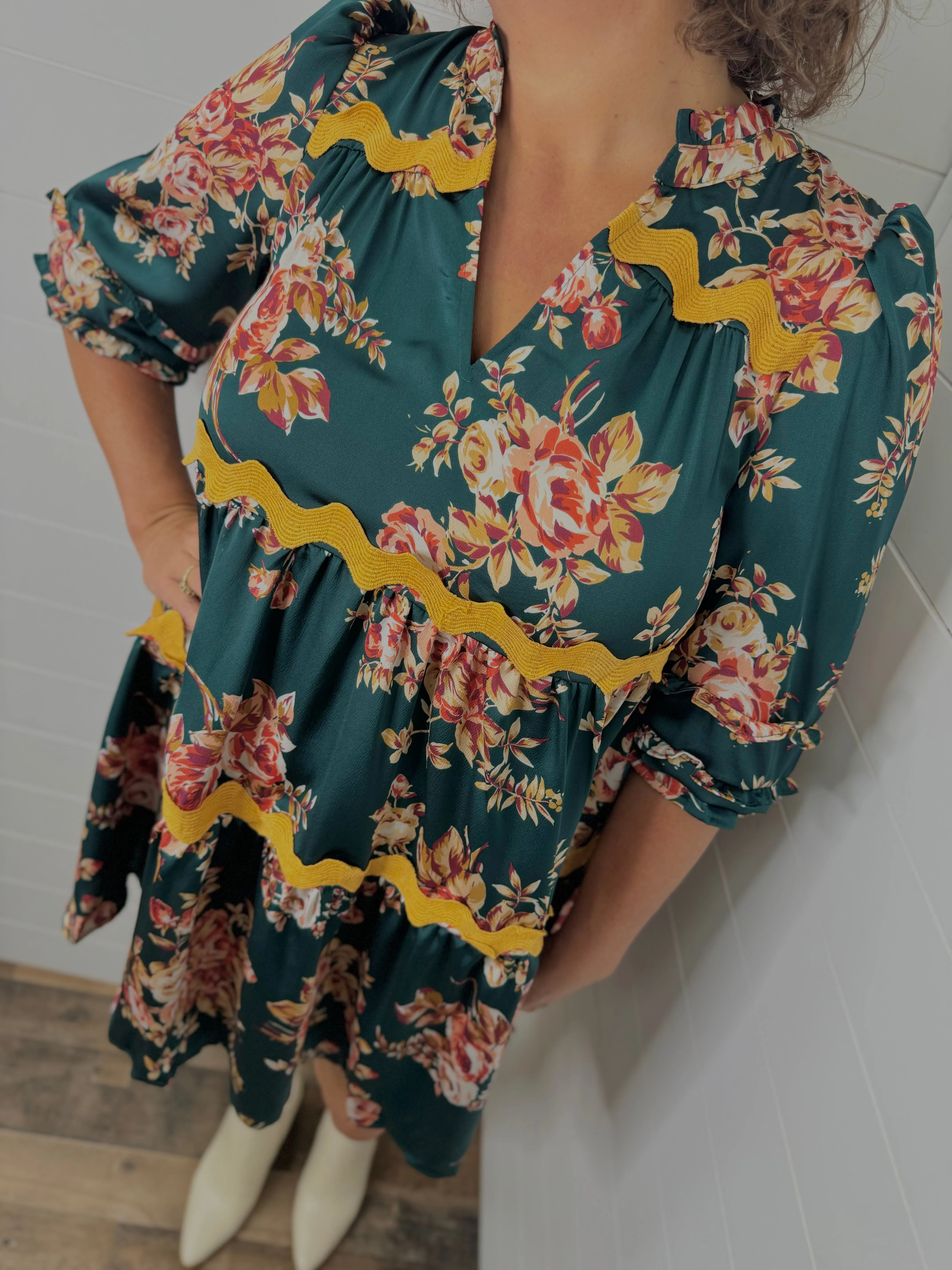 Picture This Floral Dress