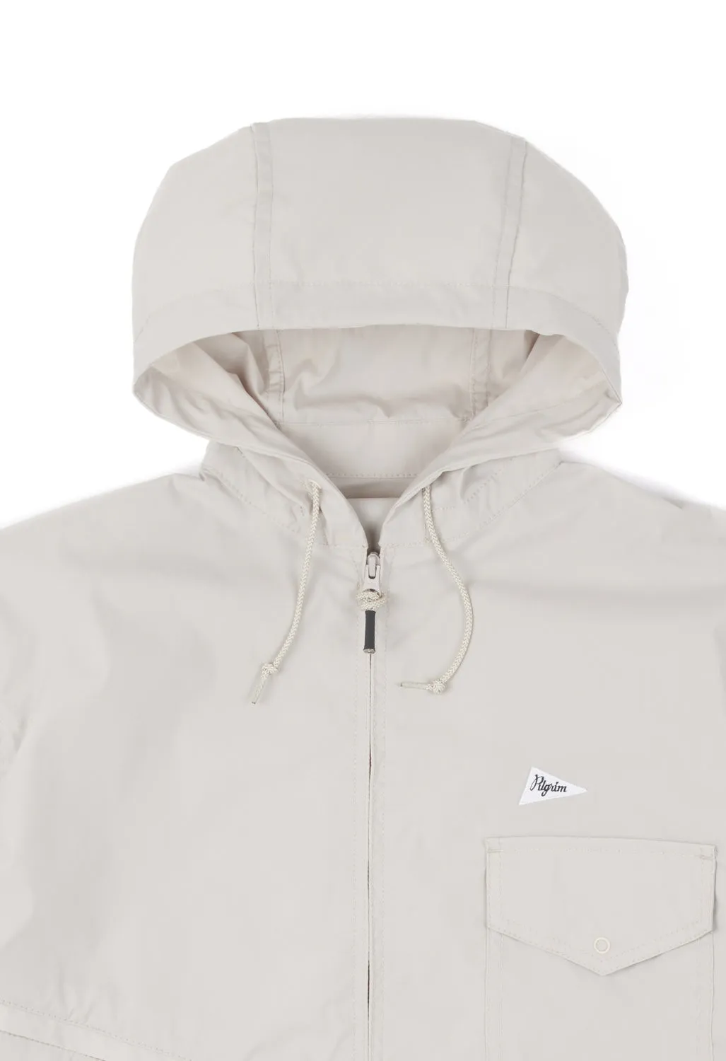 Pilgrim Surf   Supply Men's Russel Zip Parka - Cloud