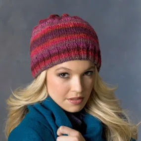 Red Heart Knit Daydream Hat