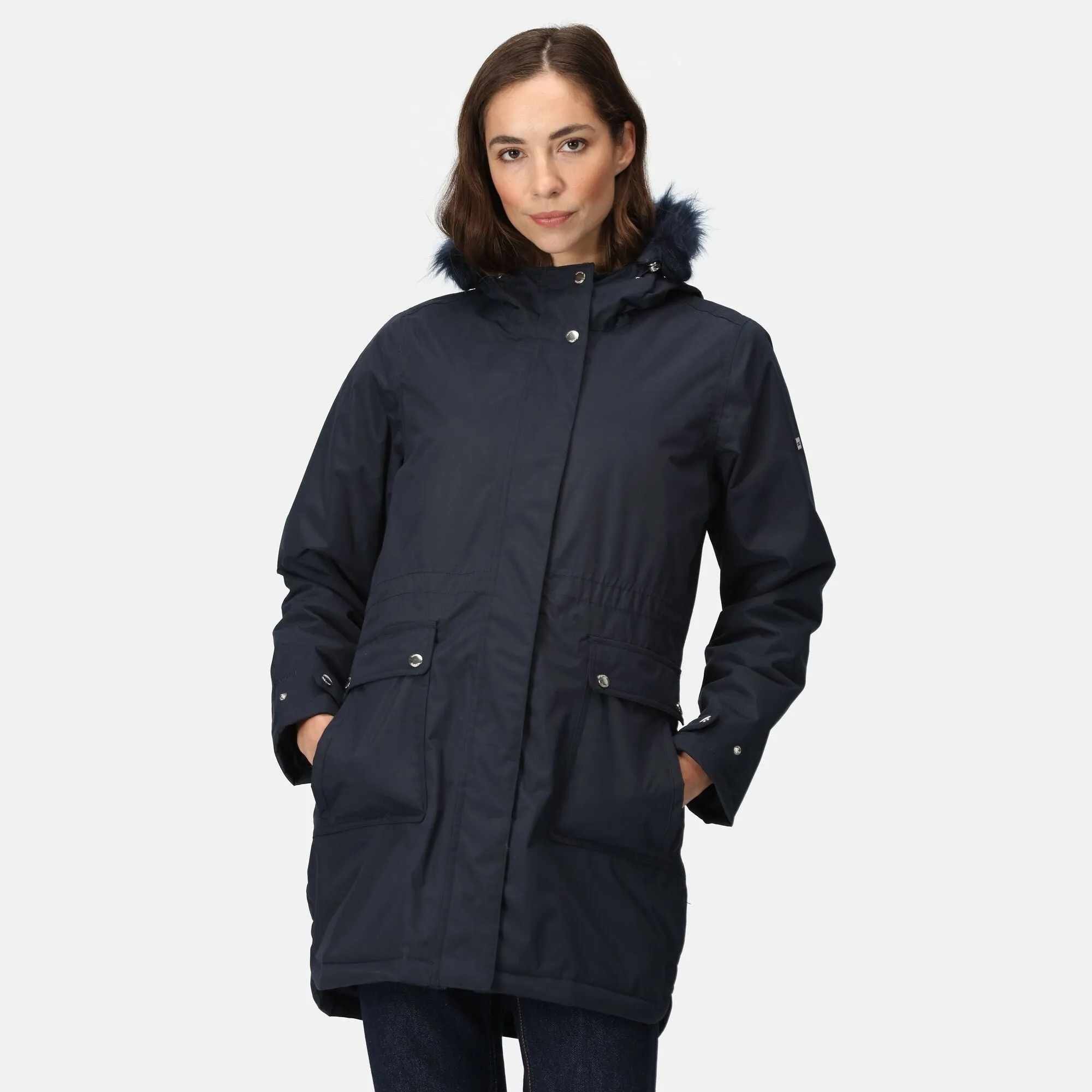 Regatta Womens Sabinka Fur Trim Waterproof Insulated Parka Coat