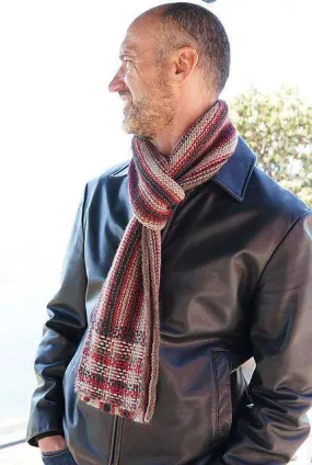 Reversible Garter Plaid Scarf by Chuck Wilmesher  *Skacel Pattern*