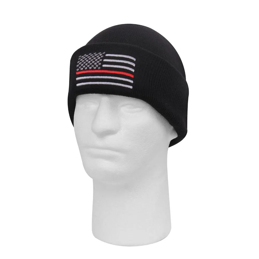 Rothco Deluxe Thin Red Line Watch Cap