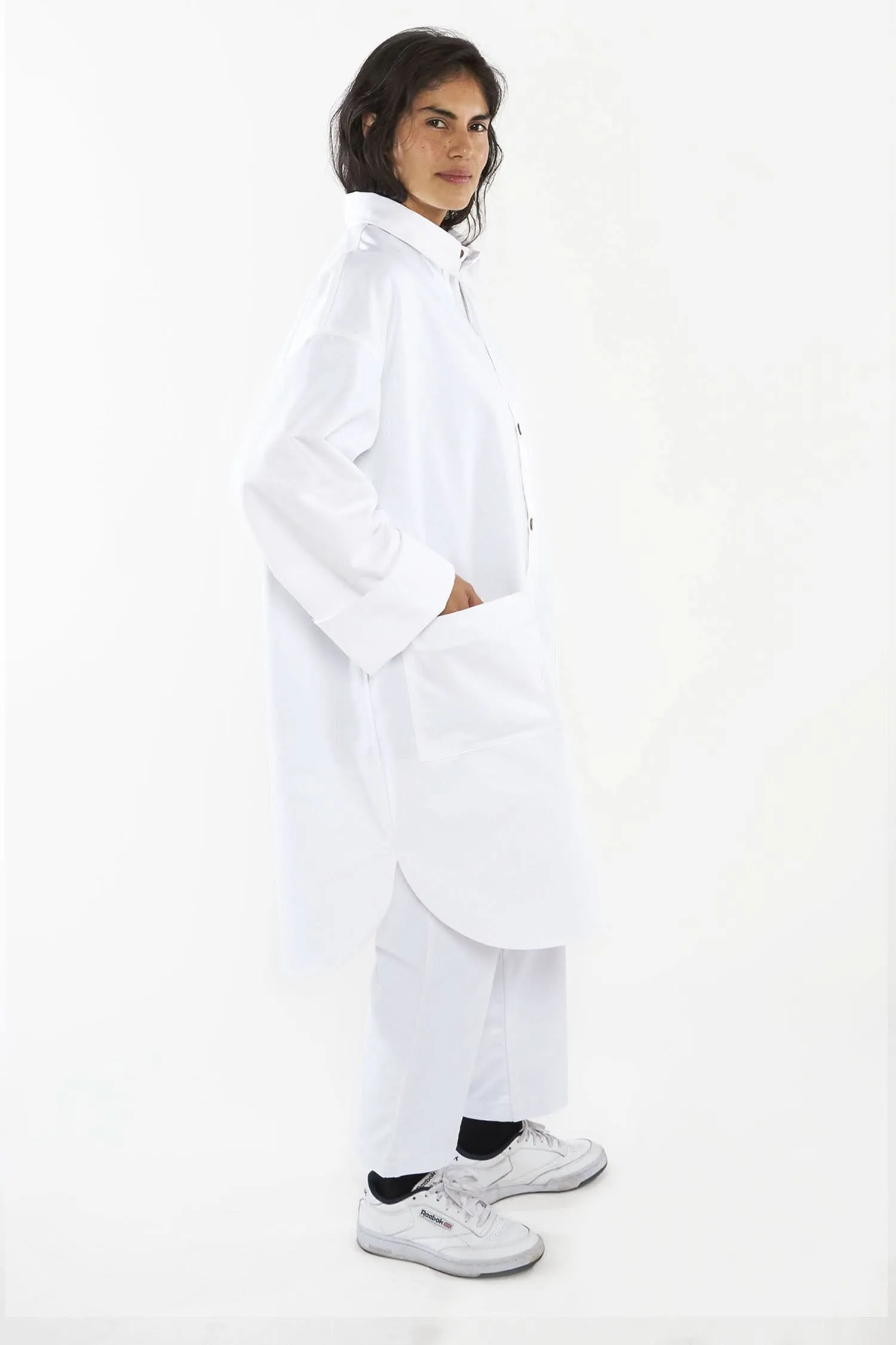 RTWL12 - Unisex Twill Mid Length Lab Coat