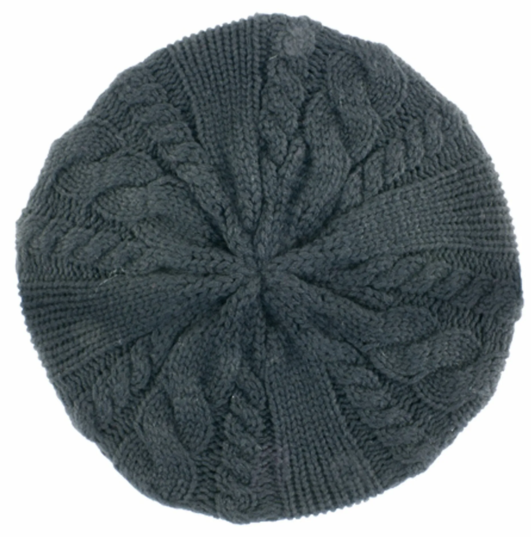 Sakkas Cable Knitted Light Slouch Fashion Beret