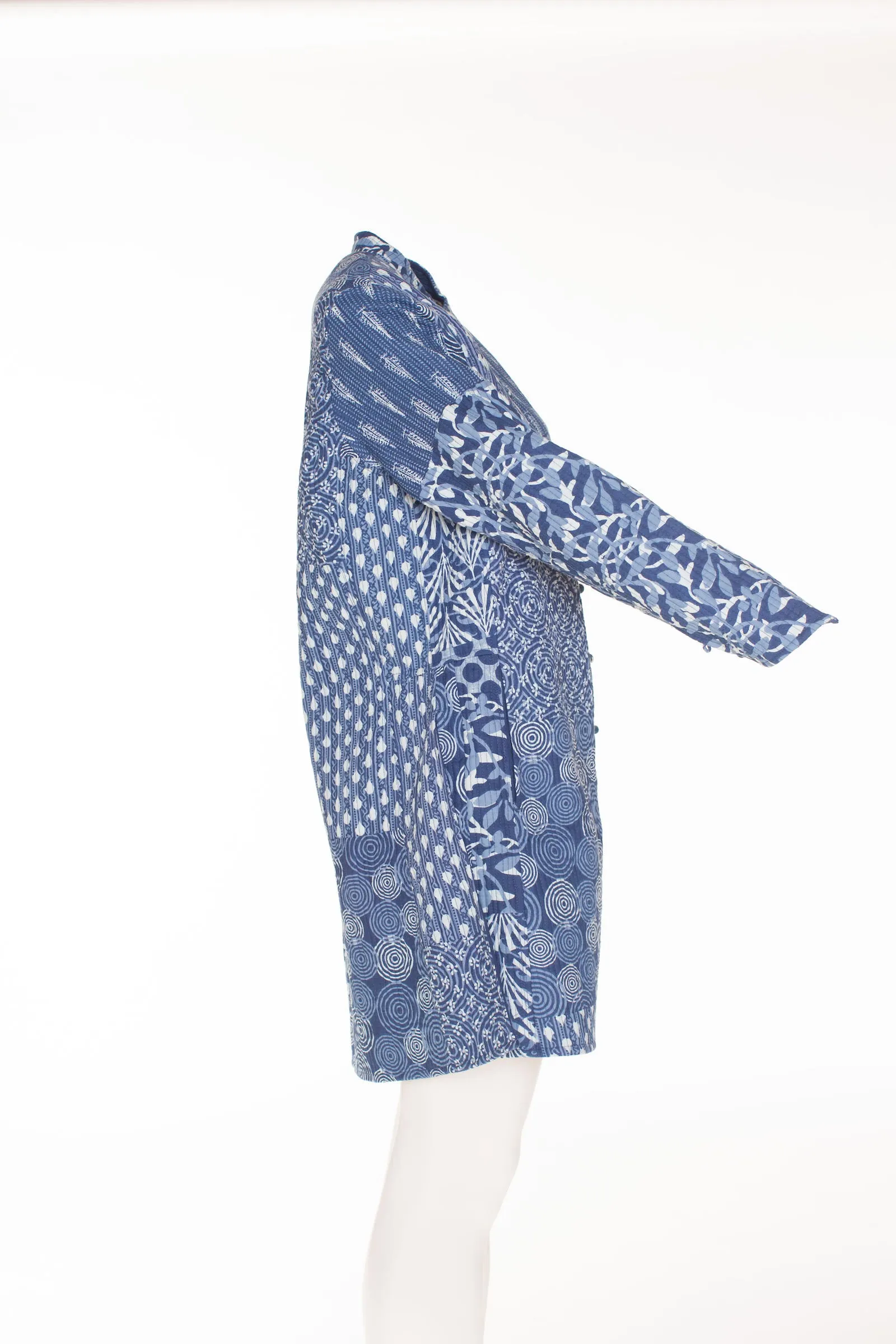 Shah Reversible Jacket Hand-Block Printed in Pure Cotton