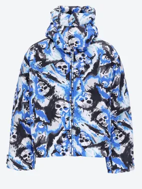 Skull puffer jacket