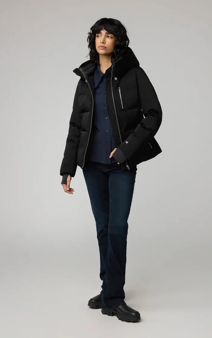 SOIA&KYO MARILOU - Slim-Fit Classic Down Coat With Hood