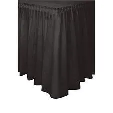 Spun Poly Custom Stage Skirt Shirred Pleat