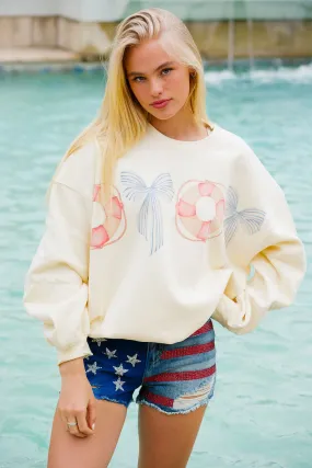 SWEET SUMMER CREAM PULLOVER