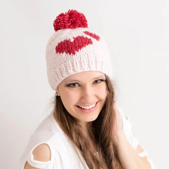 Sweetheart Knit Beanie Hat