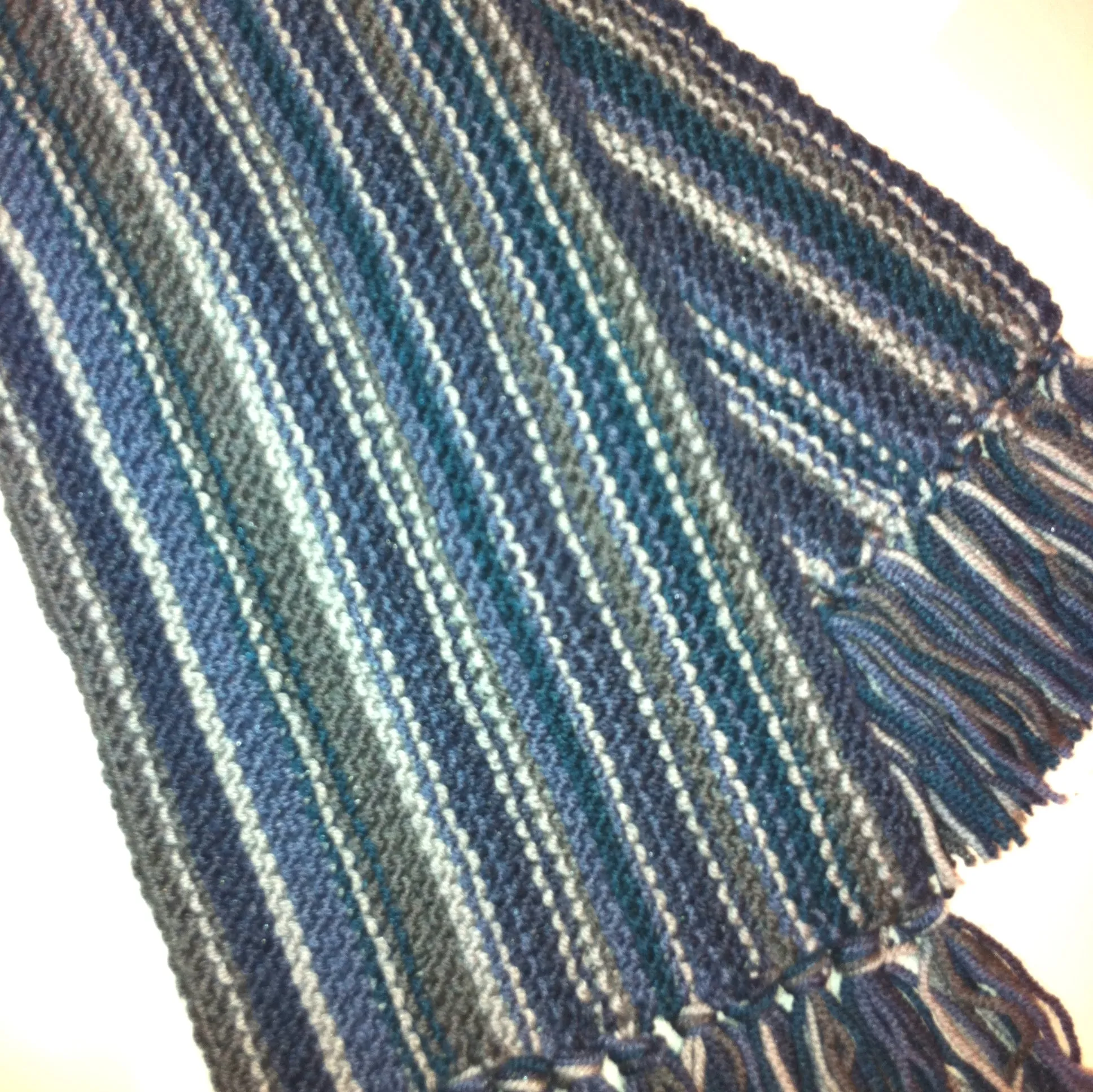 Vertical Striped Scarf