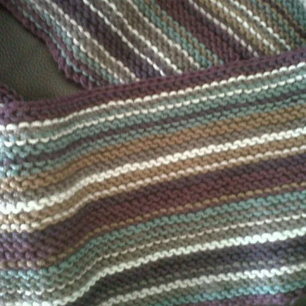 Vertical Striped Scarf