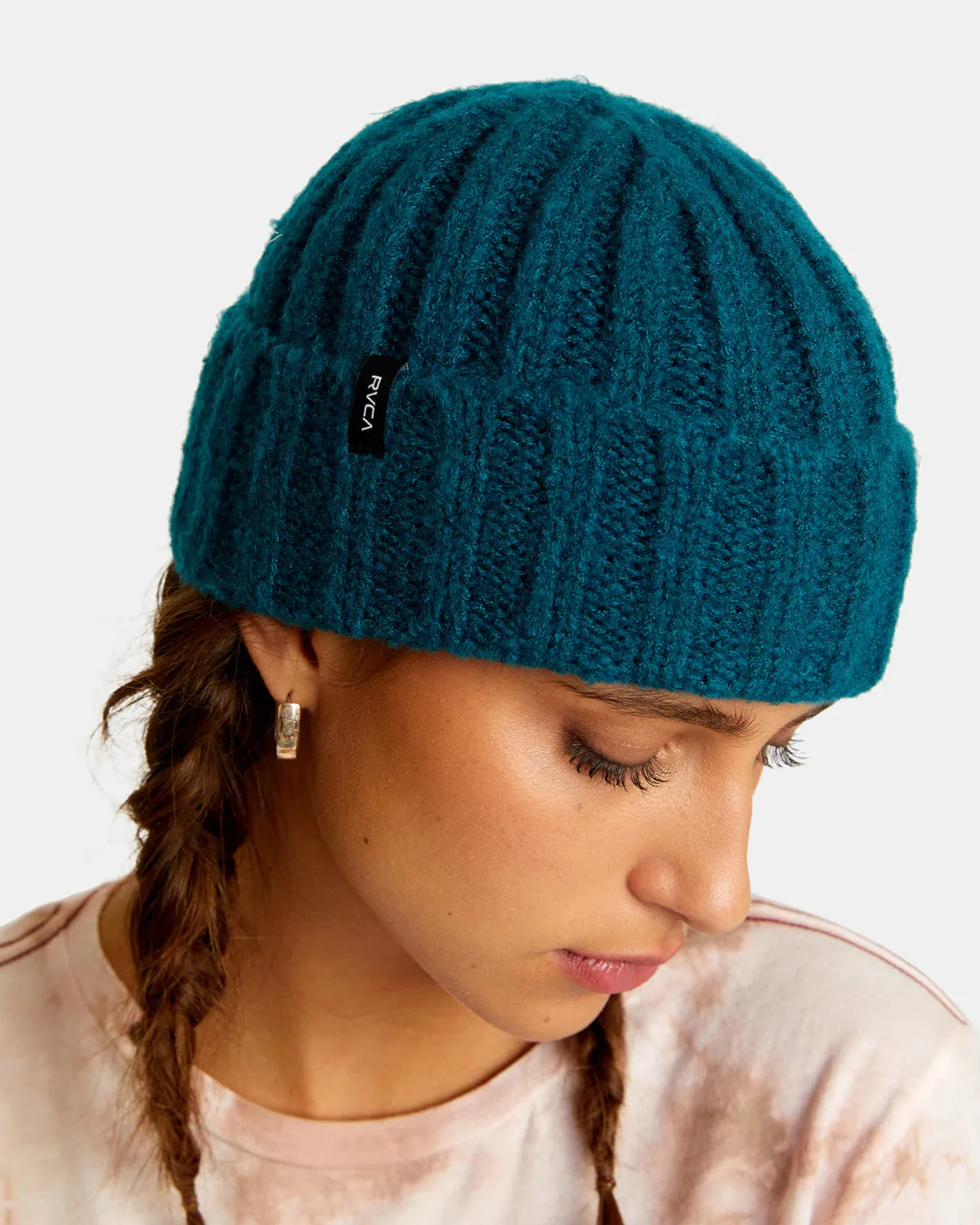 Warm Eyes Beanie - Deep Teal