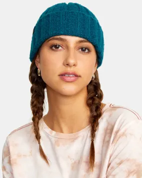 Warm Eyes Beanie - Deep Teal