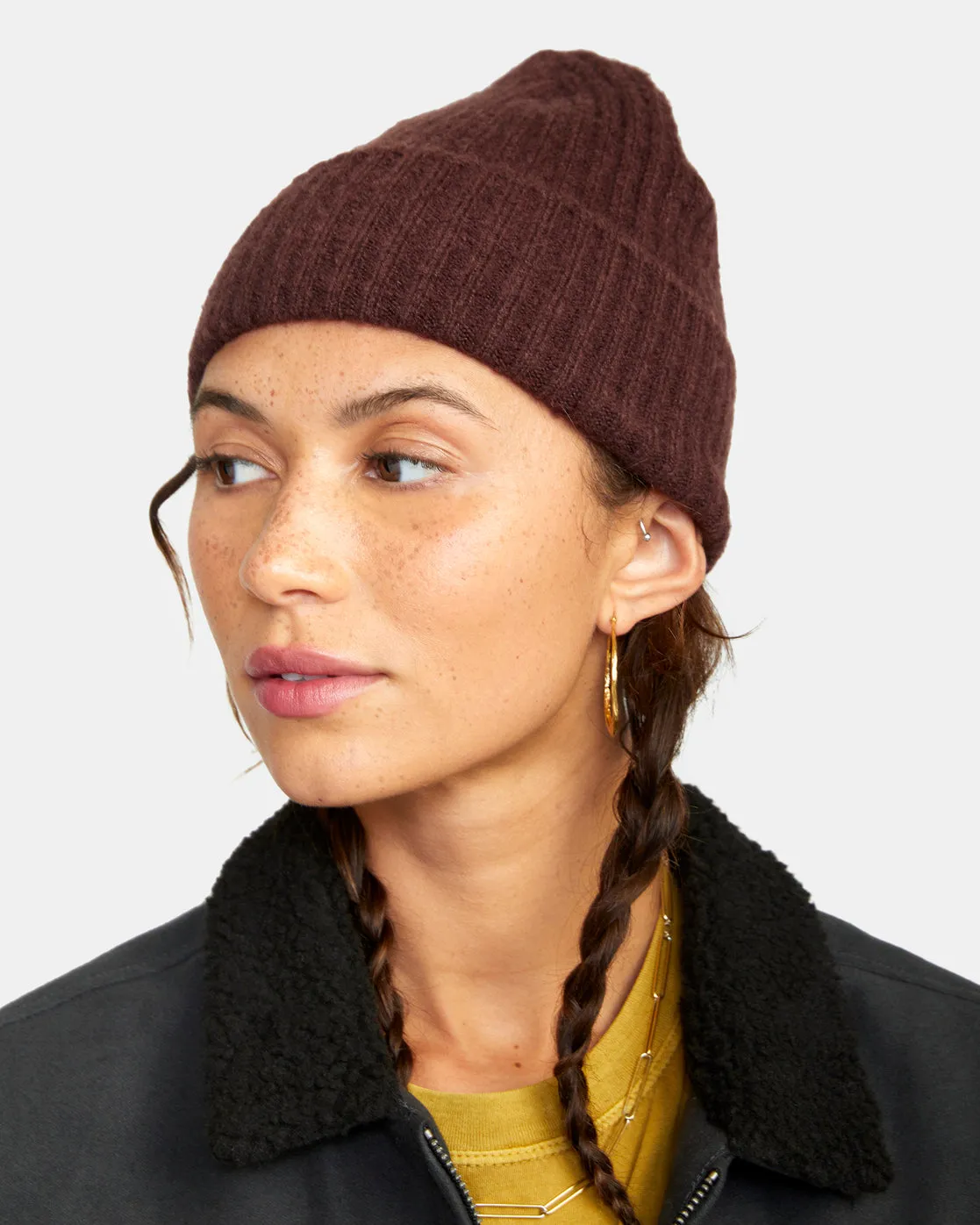 Warm Eyes Beanie - Espresso