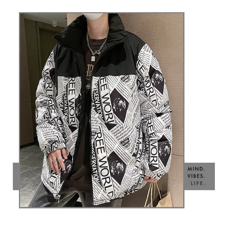 Warmth Casual Thickened Reversible Puffer Jacket