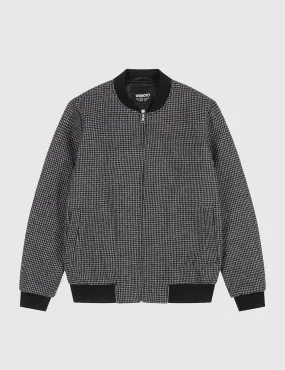 Wemoto Fawkes Bomber Jacket - Houndstooth